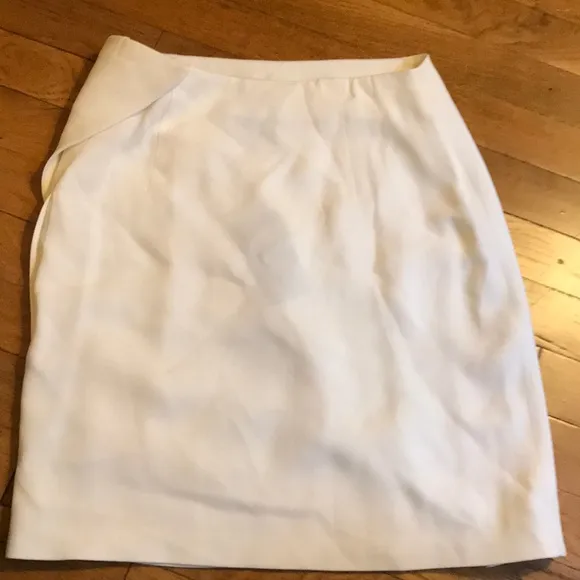 NWT 3.1 Philip Lim White Crepe Mini Skirt 💕 Sz00