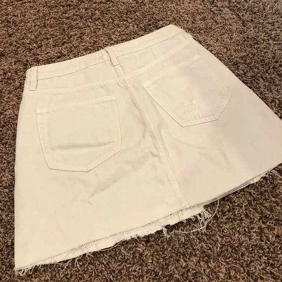 NWT Free People Denim A-Line Skirt