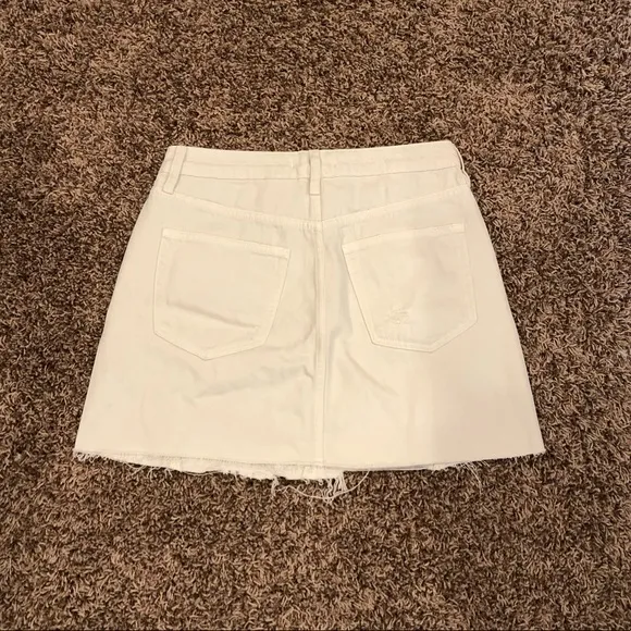 NWT Free People Denim A-Line Skirt