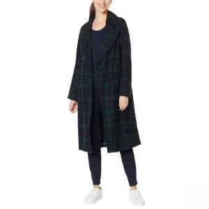NWT With The Girls By Avec Les Filles Double Face Star-Print Raglan Coat. 712046