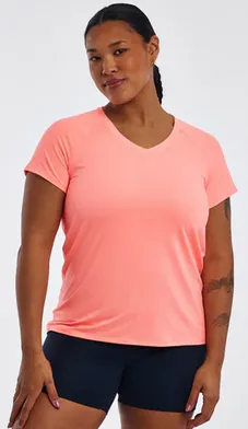 OISELLE ESSENTIAL BIRD V NECK SHORT SLEEVE WOMEN