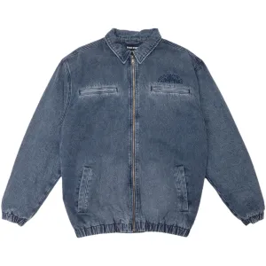 Pass~Port Vineyard Birds Denim Delivery Jacket Washed Indigo