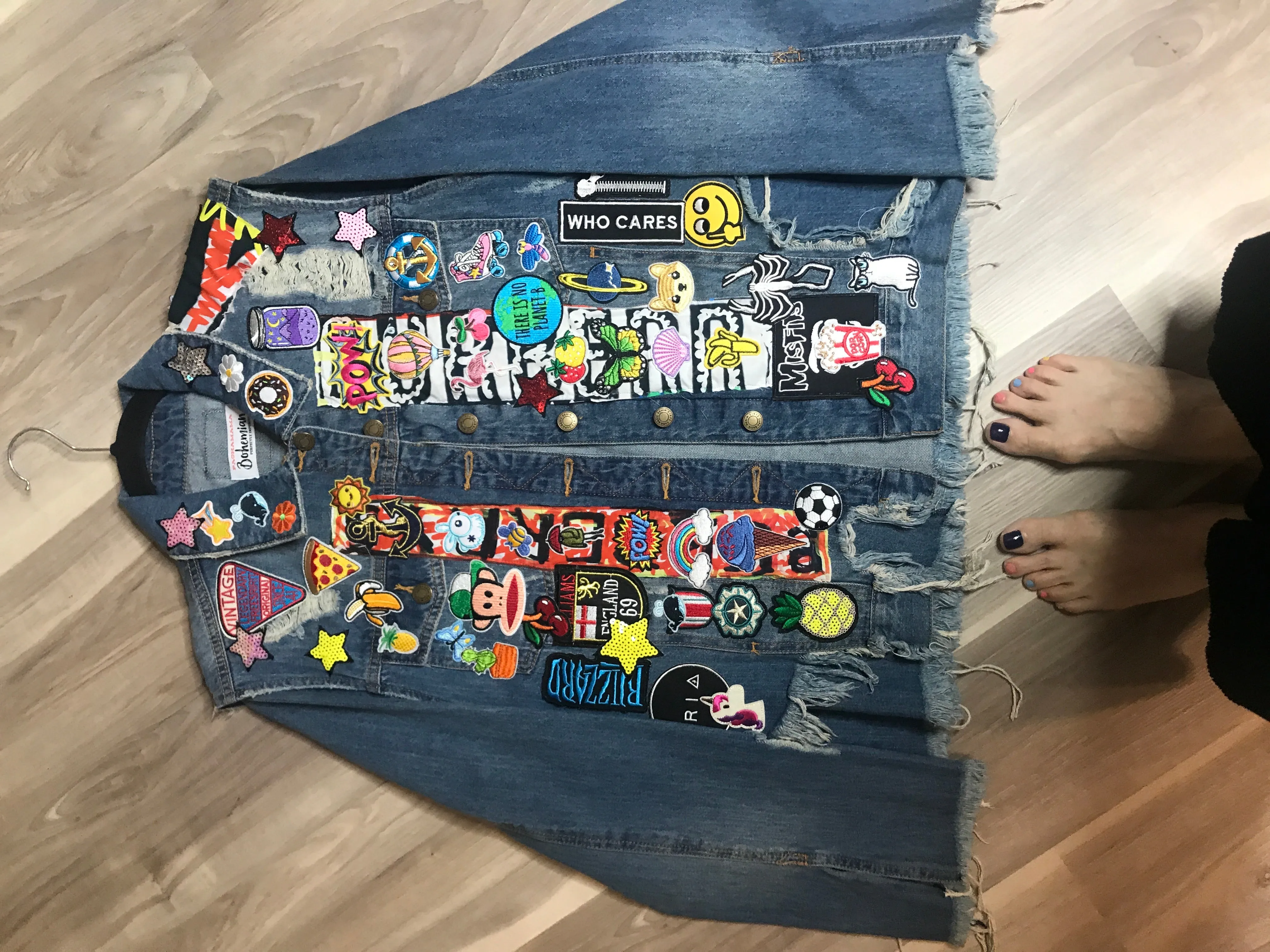 Planet NOSTALGIA Denim Jacket. Oversized