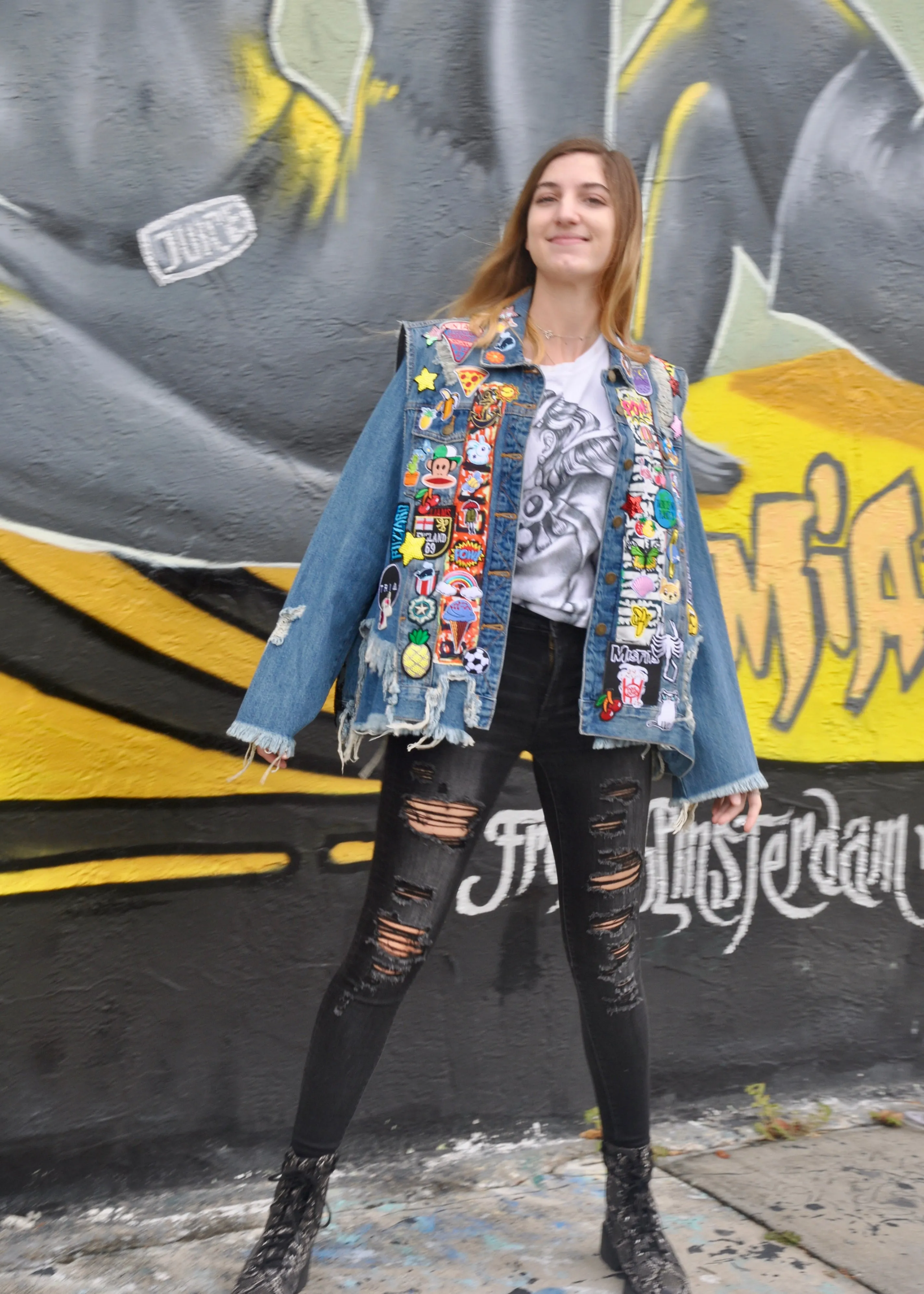 Planet NOSTALGIA Denim Jacket. Oversized
