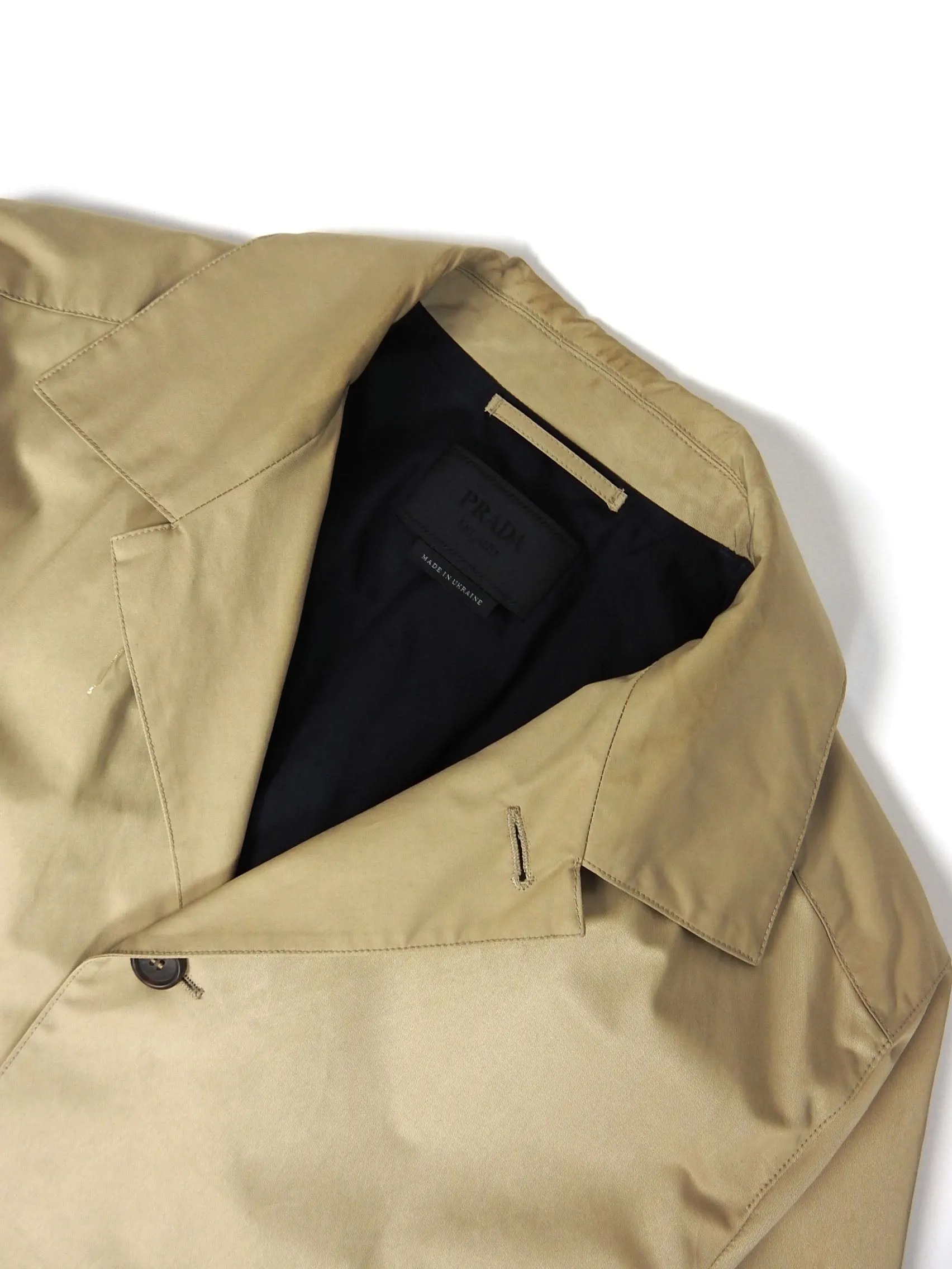 Prada Trench Coat Size Large