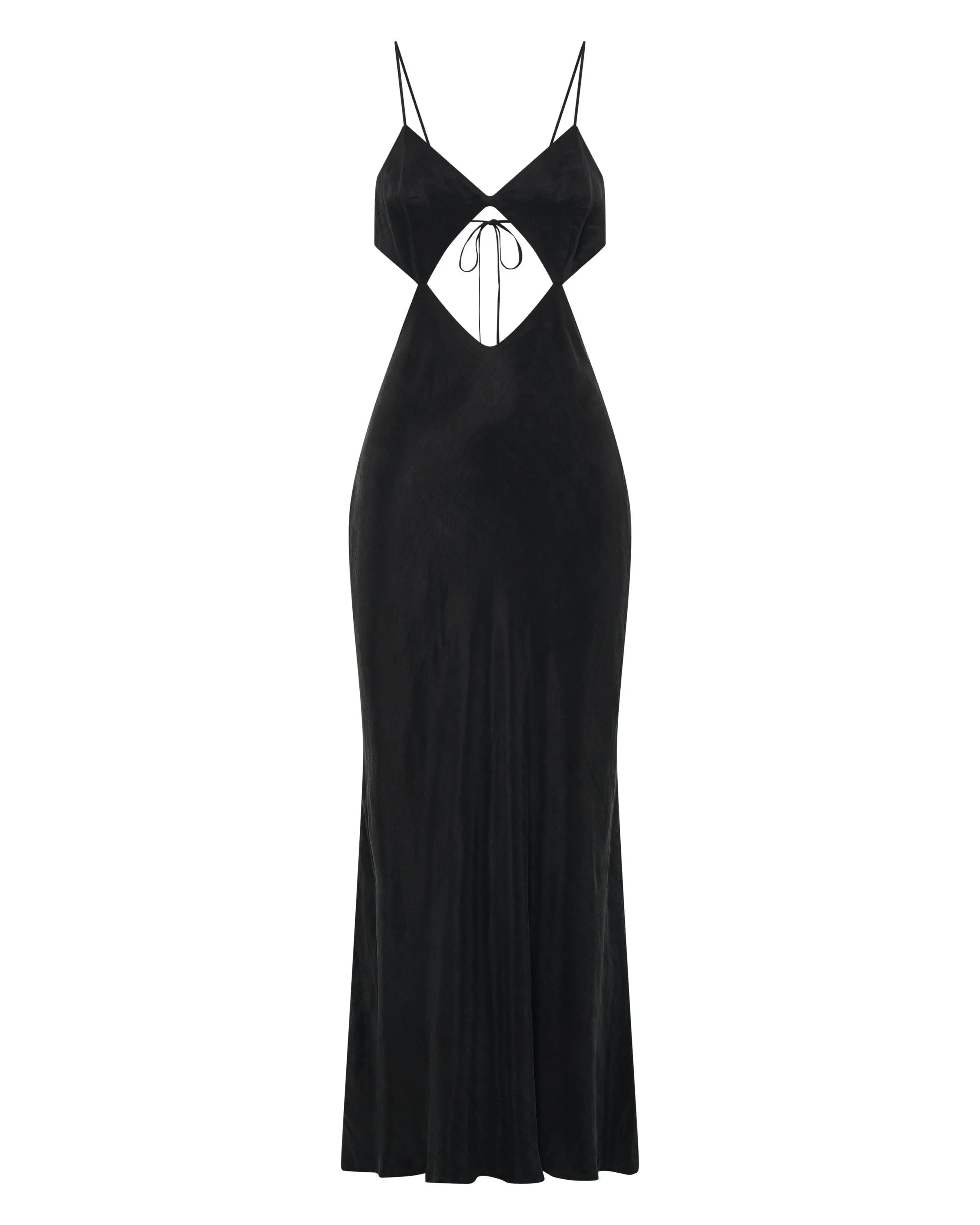 PRESSED PETALS DIAMOND CUT SLIP | BLACK