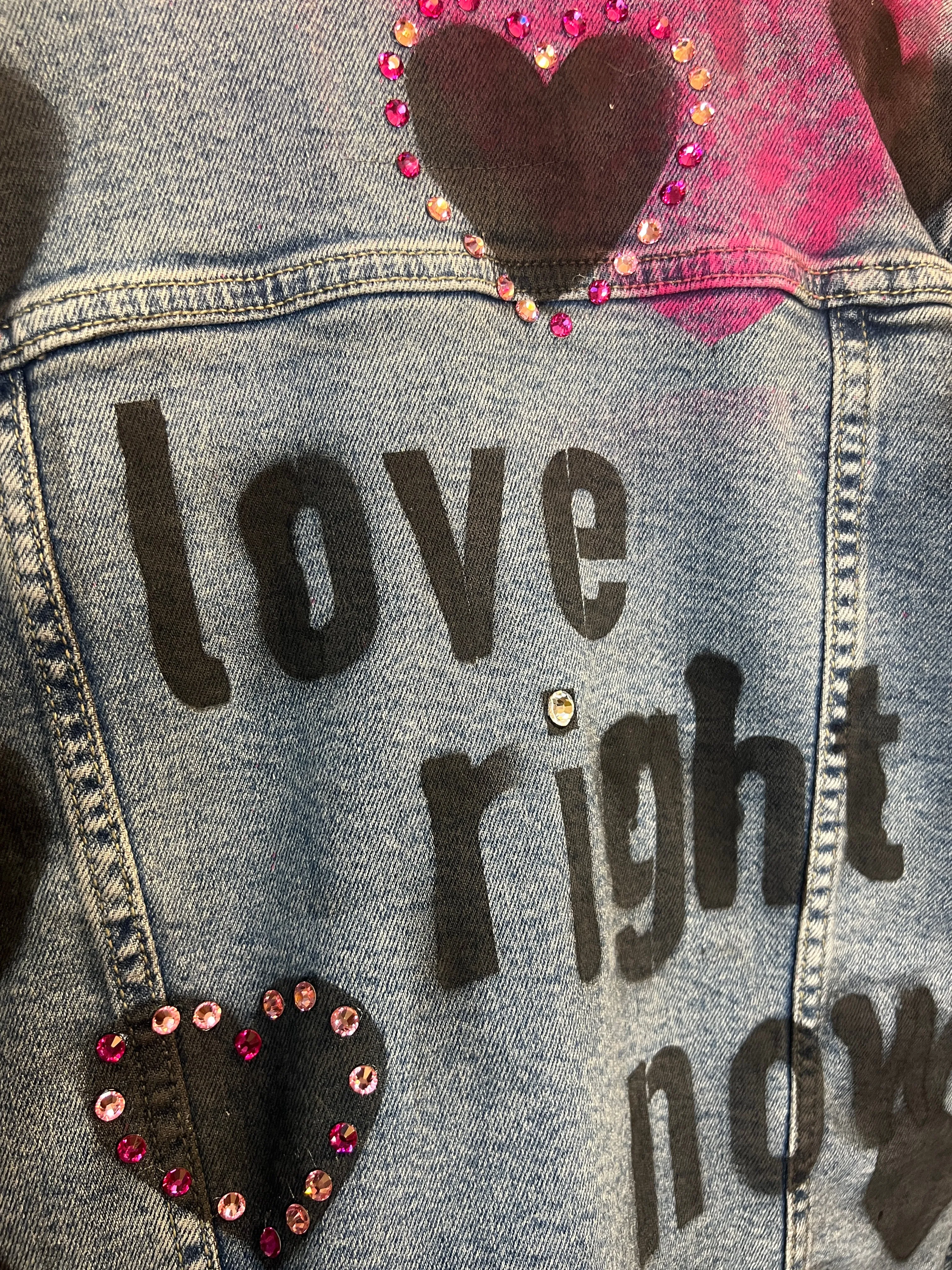 RIGHT NOW UPCYCLED LEVI'S DENIM JACKET