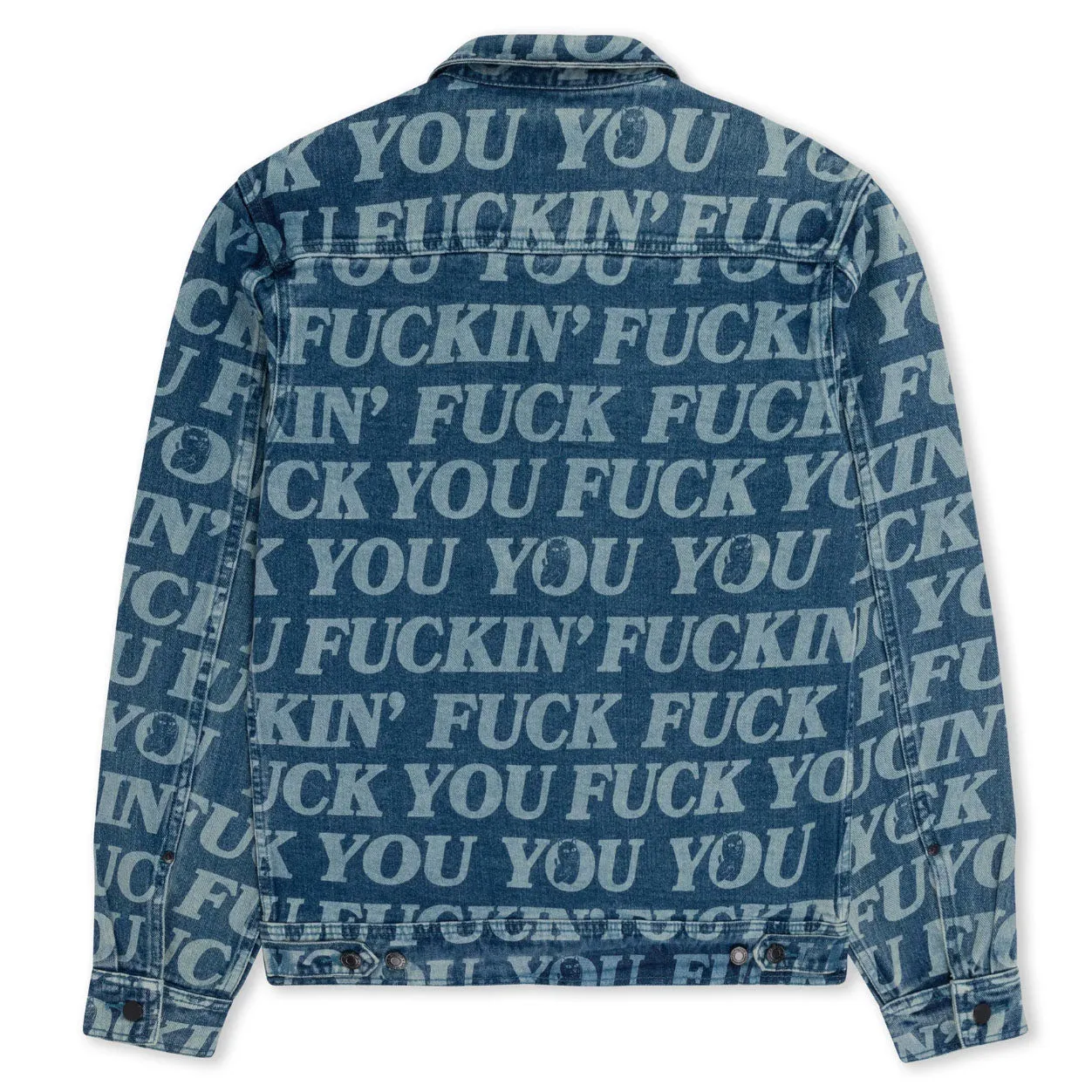 RIPNDIP Fuckin Fuck Denim Jacket Medium Washed