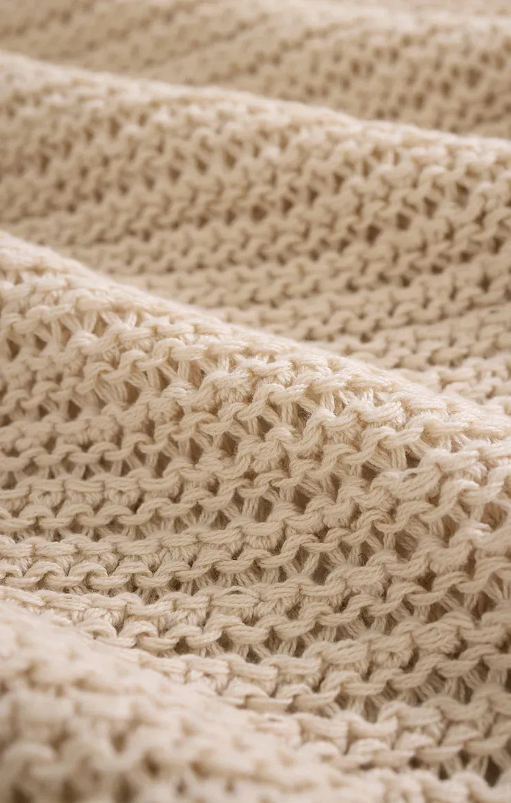 Riviera Crochet Top - Natural