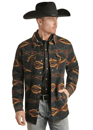 ROCK & ROLL DENIM MENS AZTEC JACKET