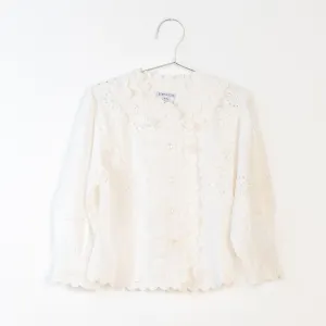Romantic Guipure Blouse by Fish & Kids *LAST PIECE 6 years*