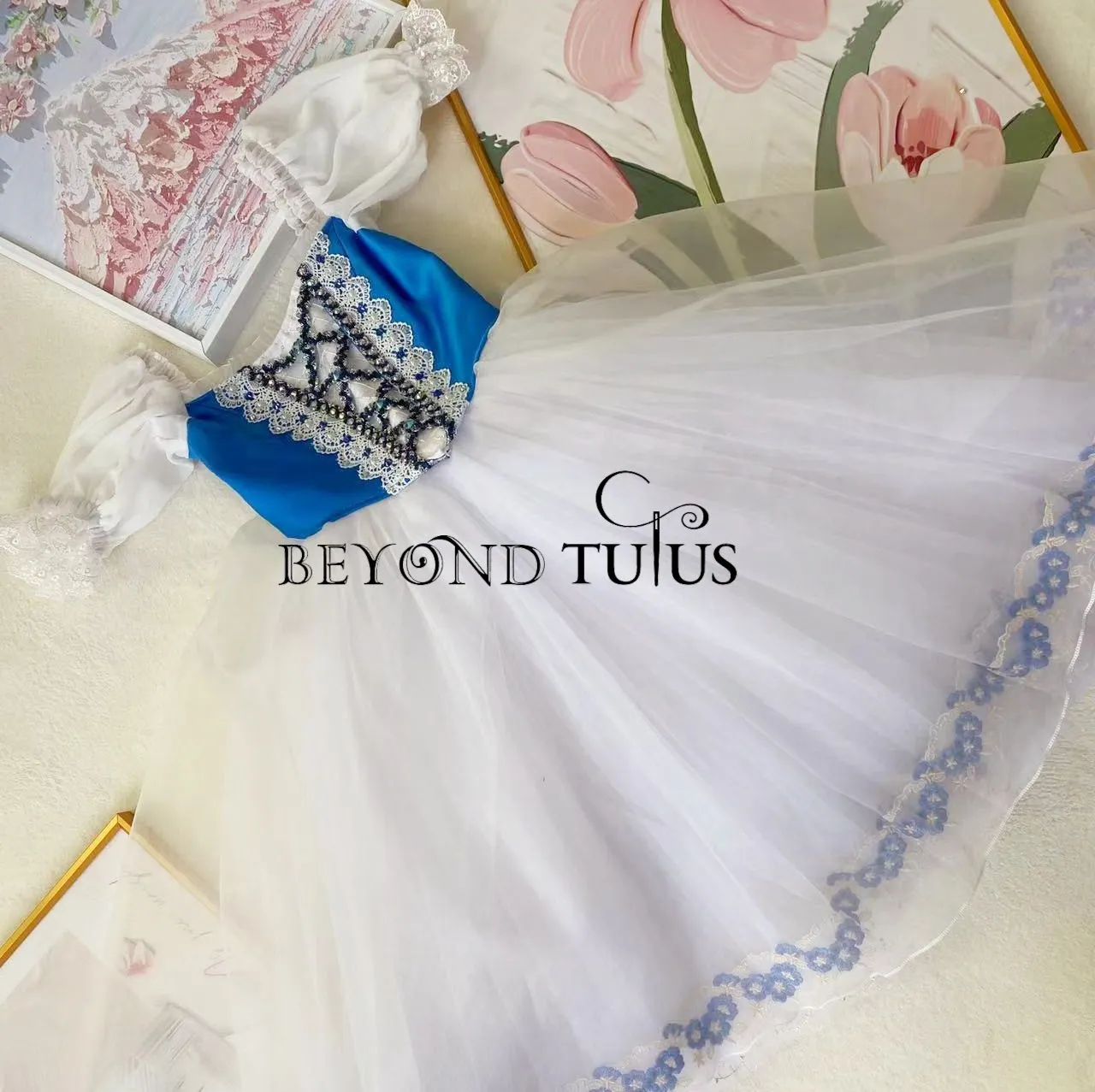 Royal Blue Romantic Tutu 03