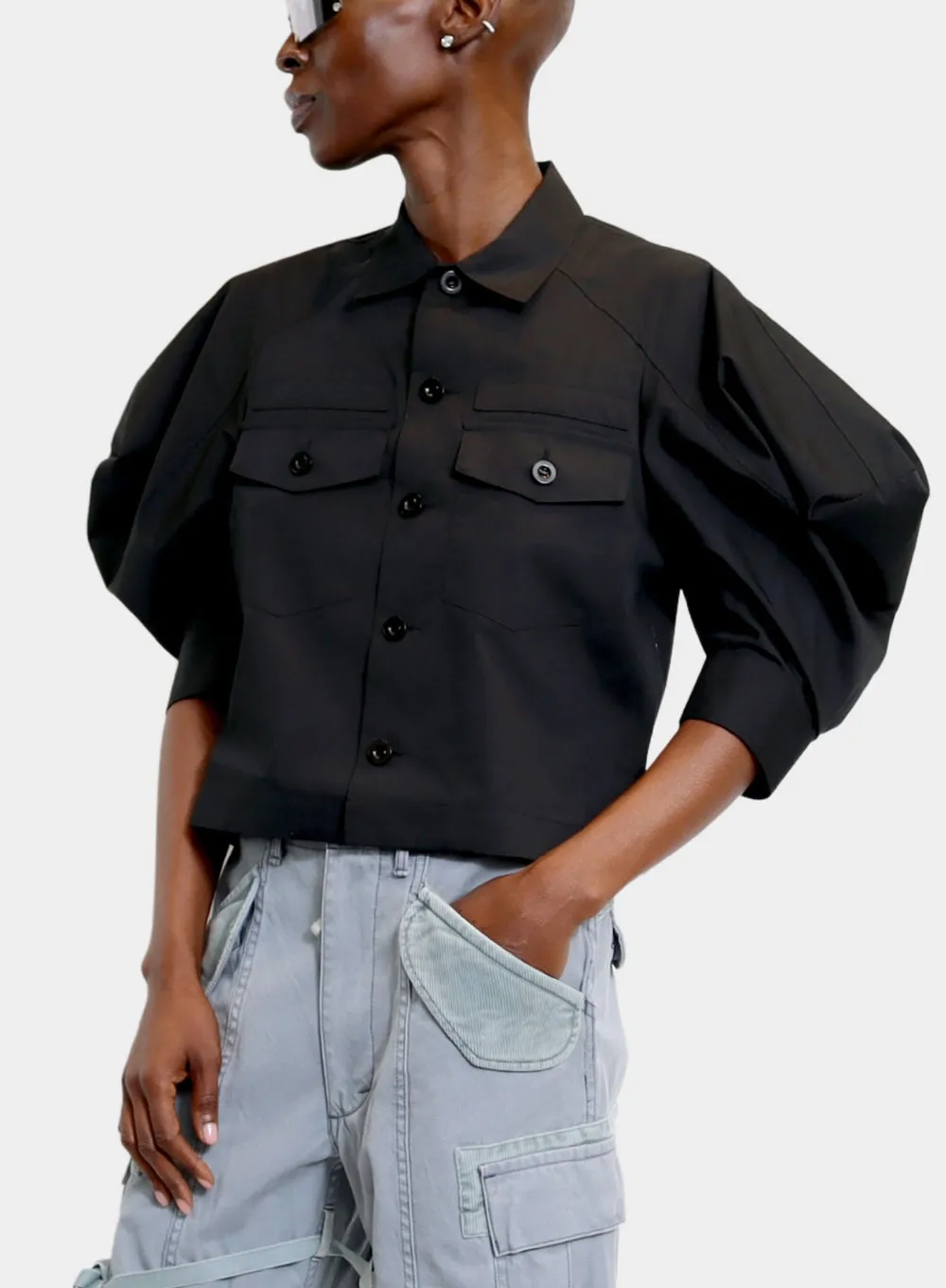 SACAI | Cotton Poplin Shirt