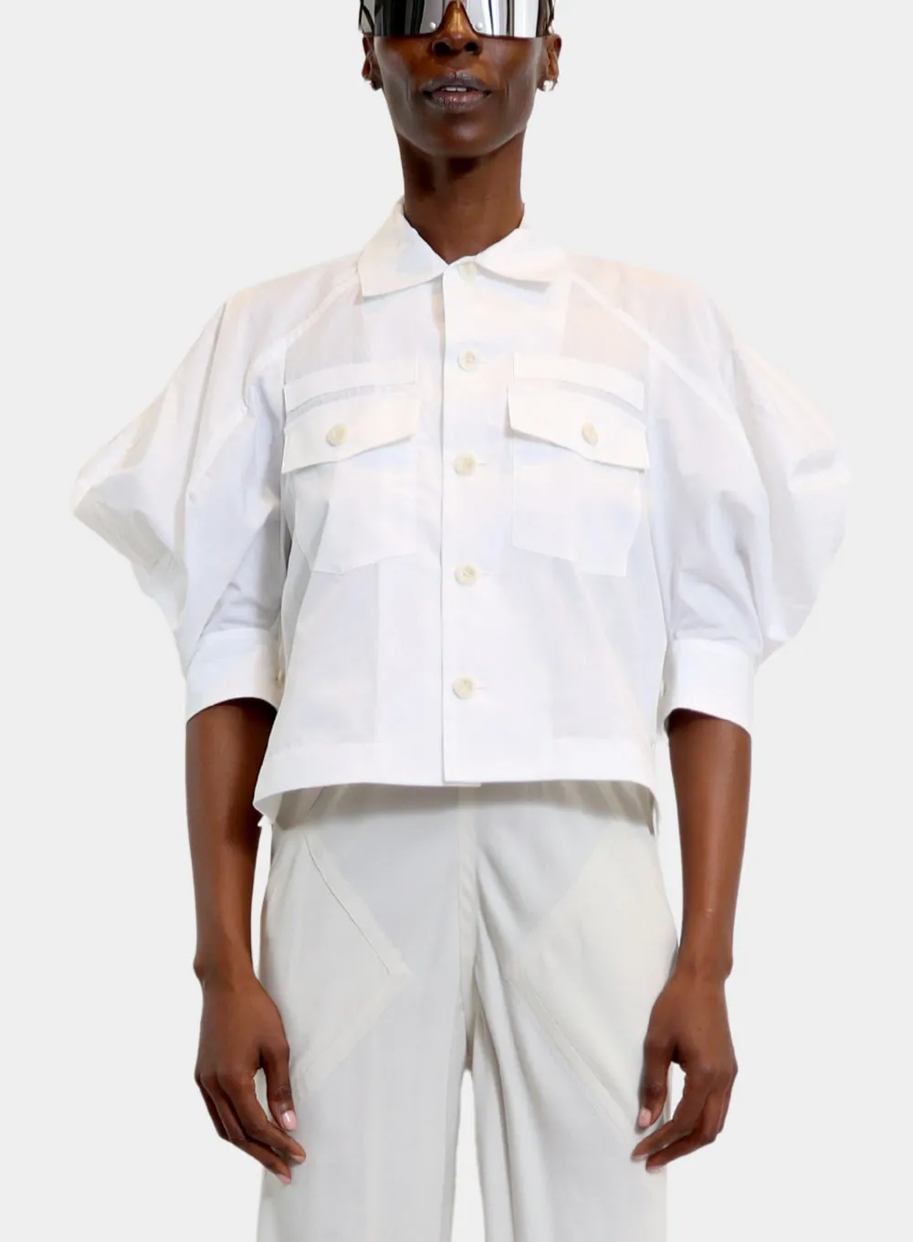 SACAI | Cotton Poplin Shirt