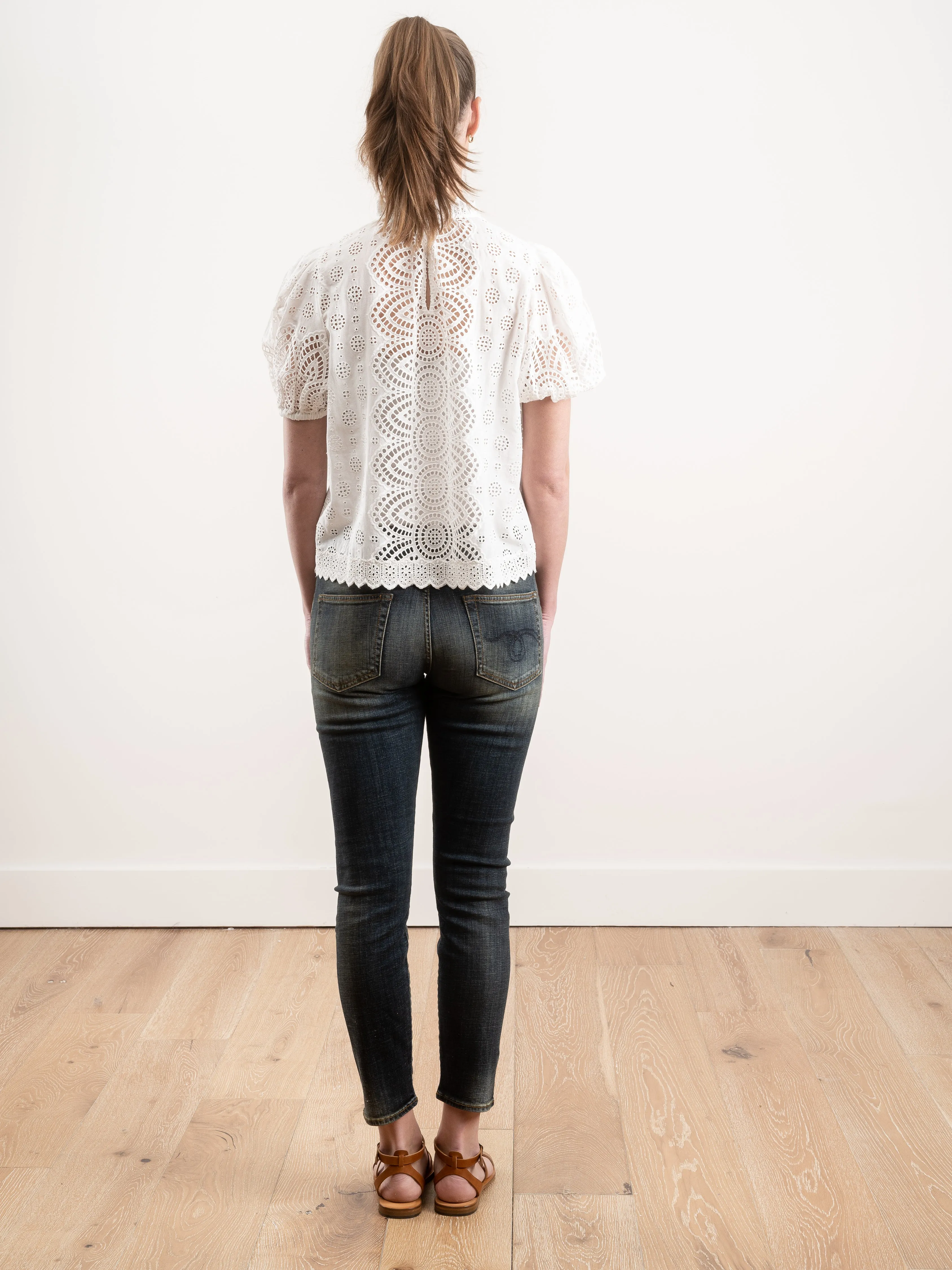 scarlet blouse - pristine