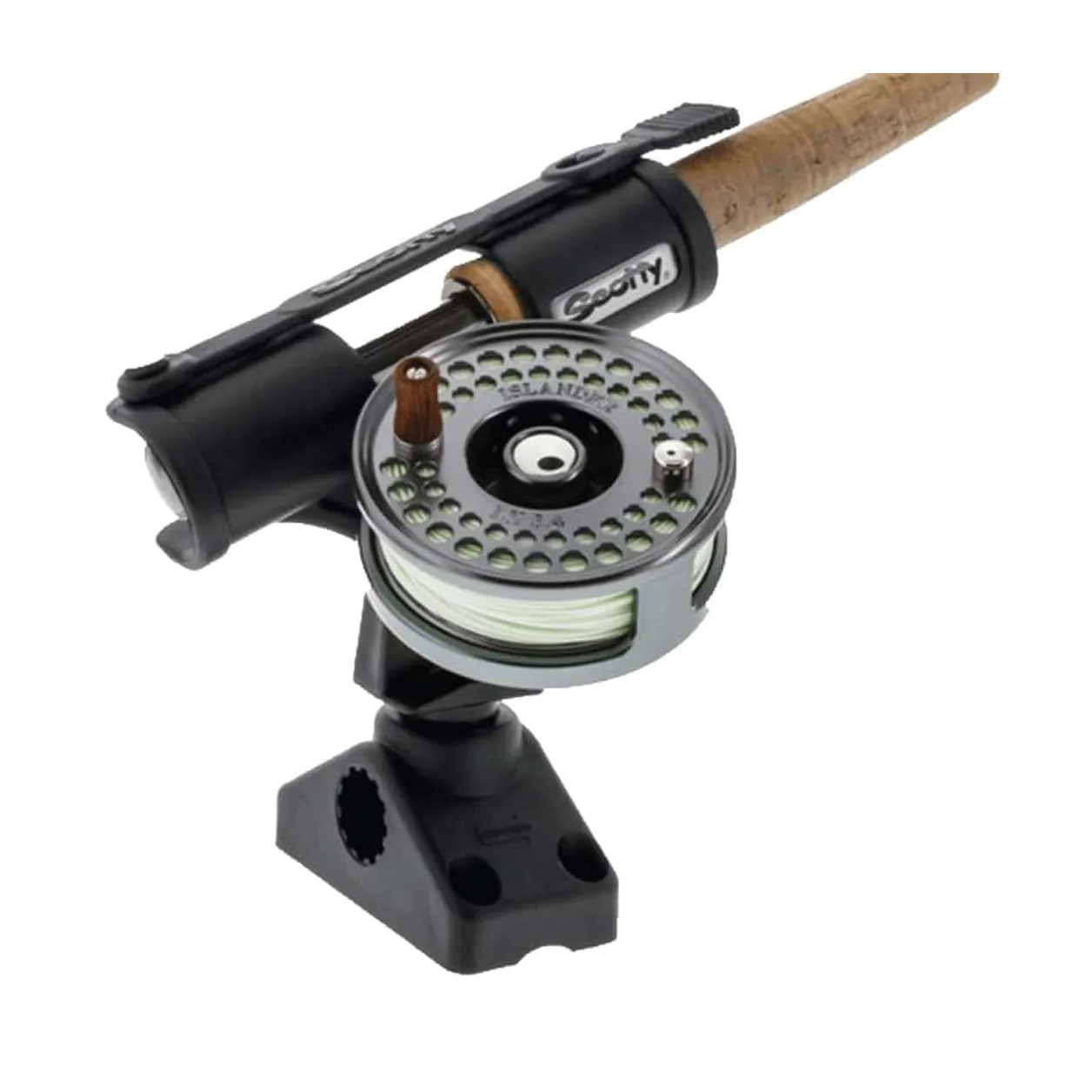 Scotty Fly Rod Holder, Side/Deck Mount