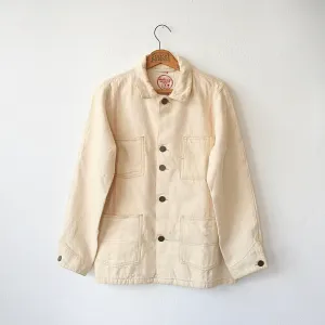 Selvedge Chore Coat - Cream