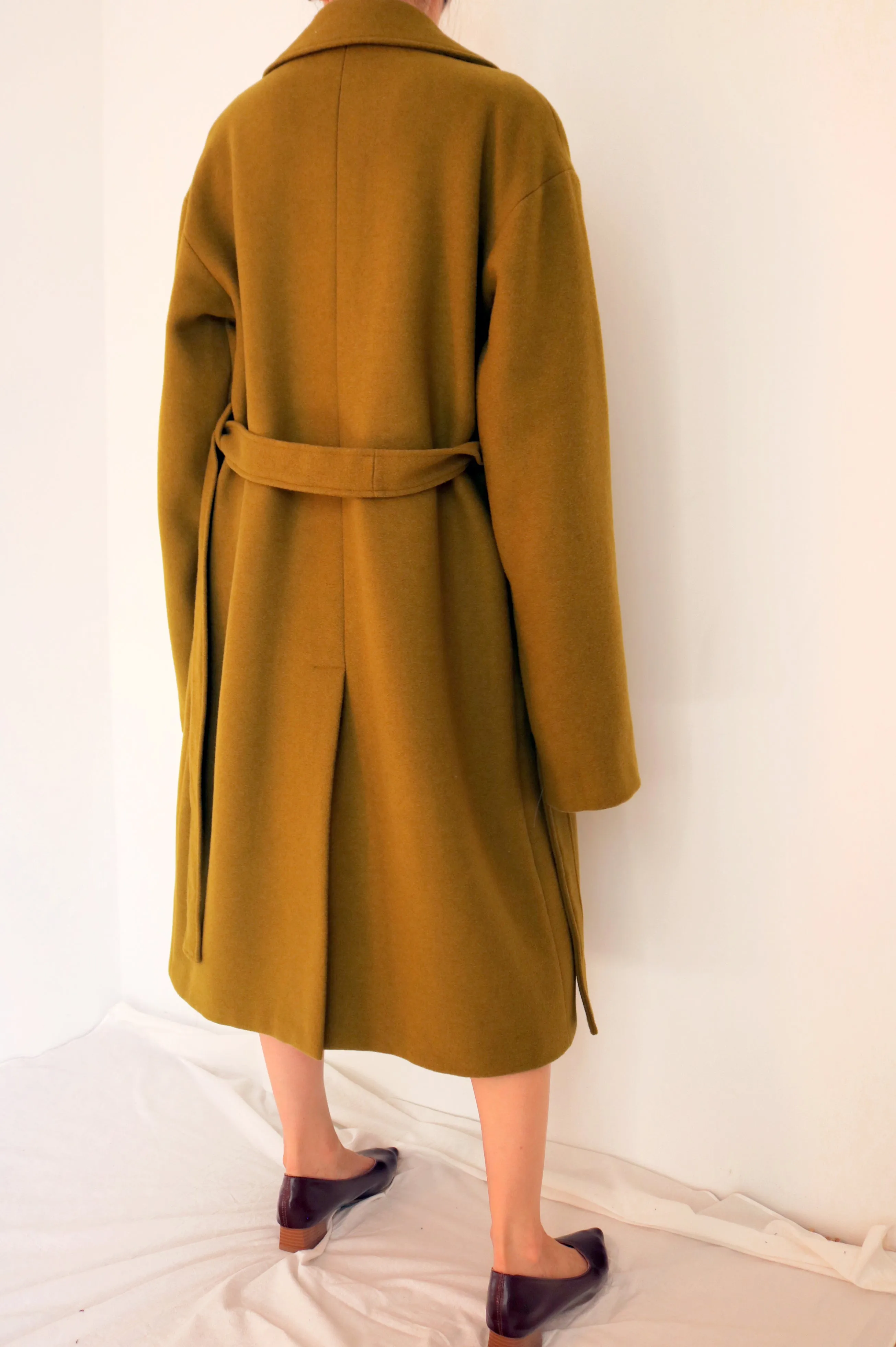 Seoul coat-mustard