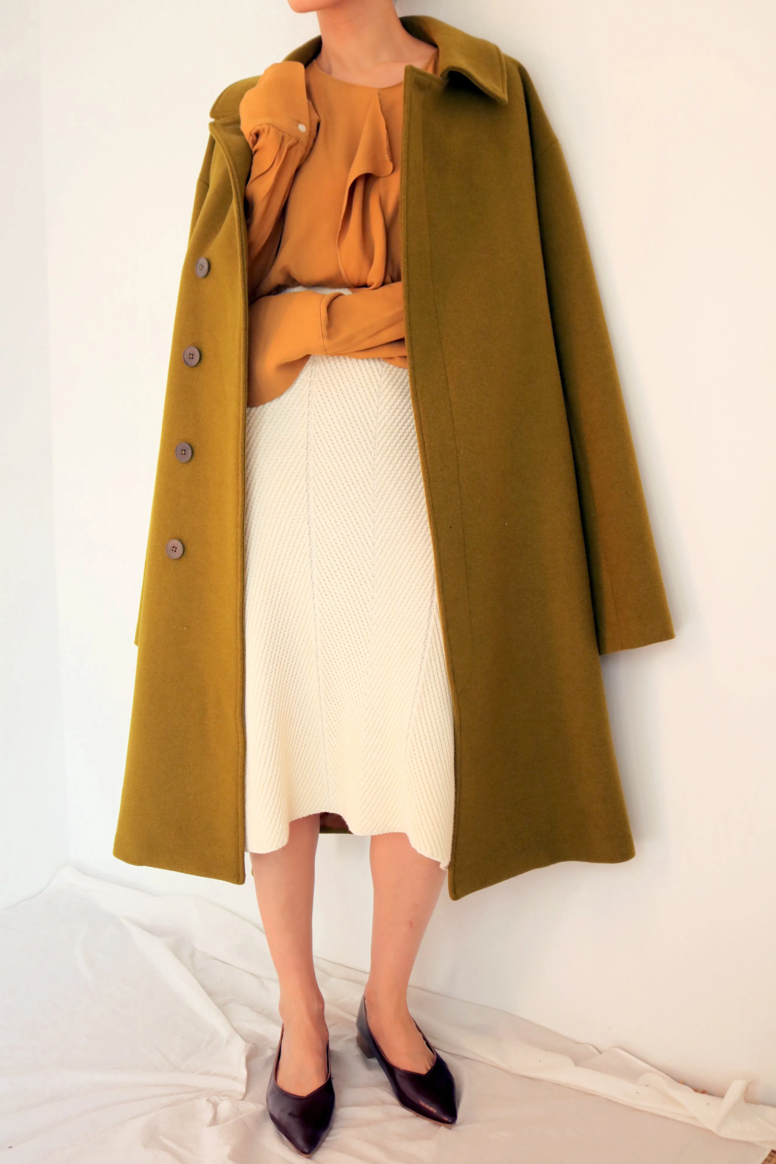 Seoul coat-mustard
