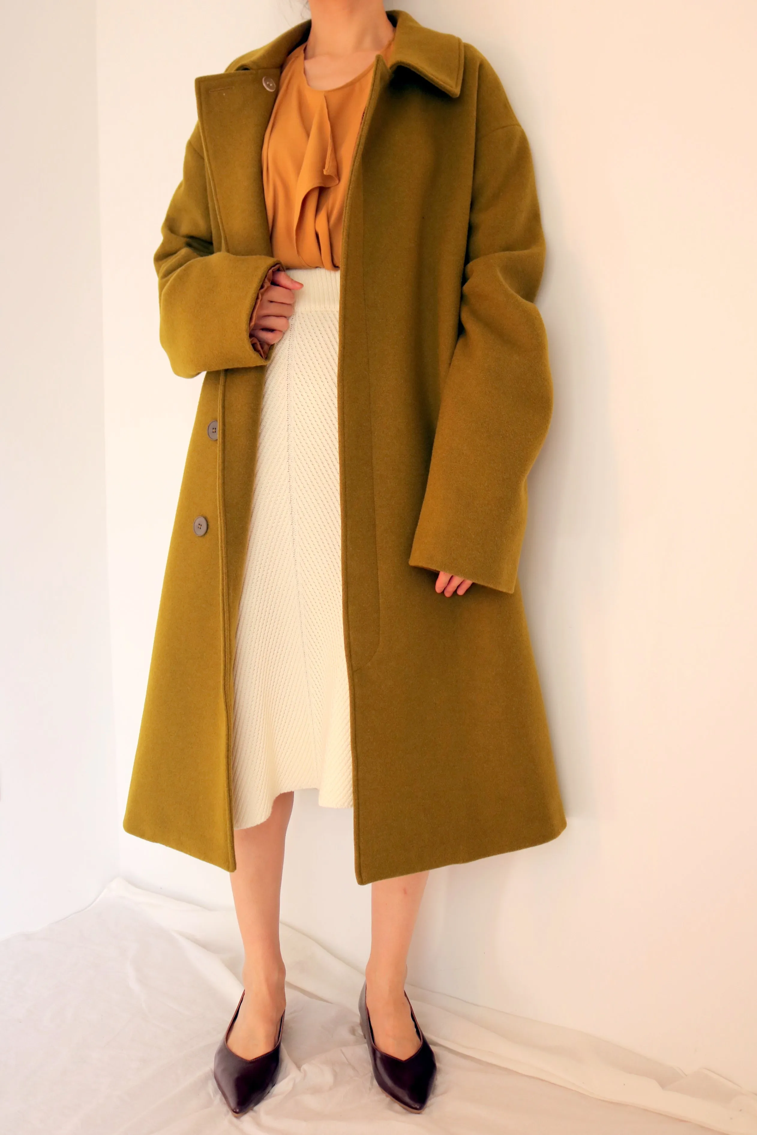 Seoul coat-mustard