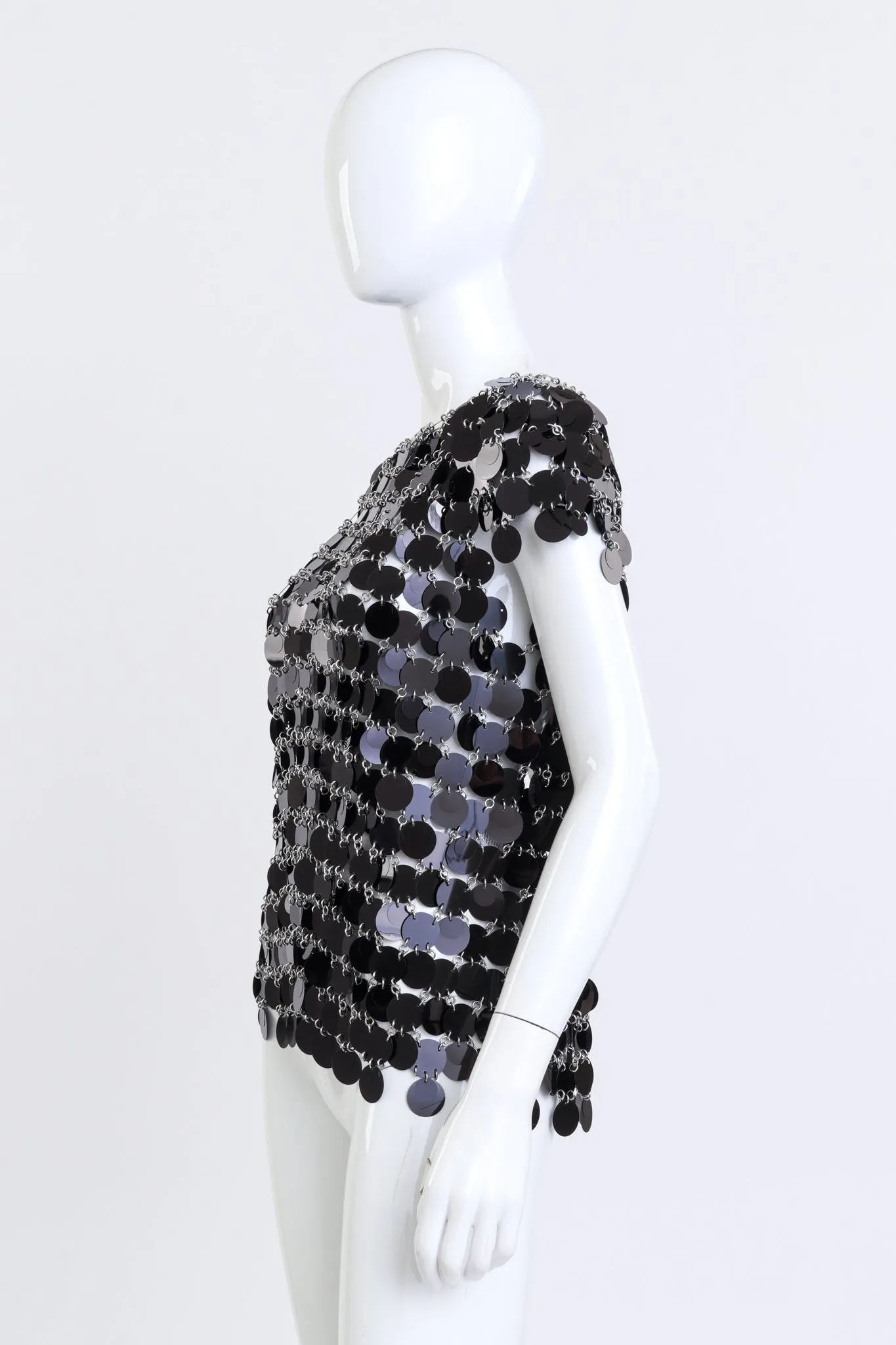 Short Sleeve Disk Link Top