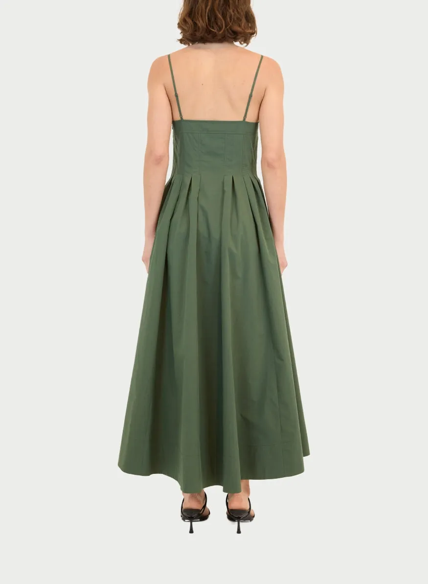 SIMKHAI | Kittiya Sleeveless Midi Dress