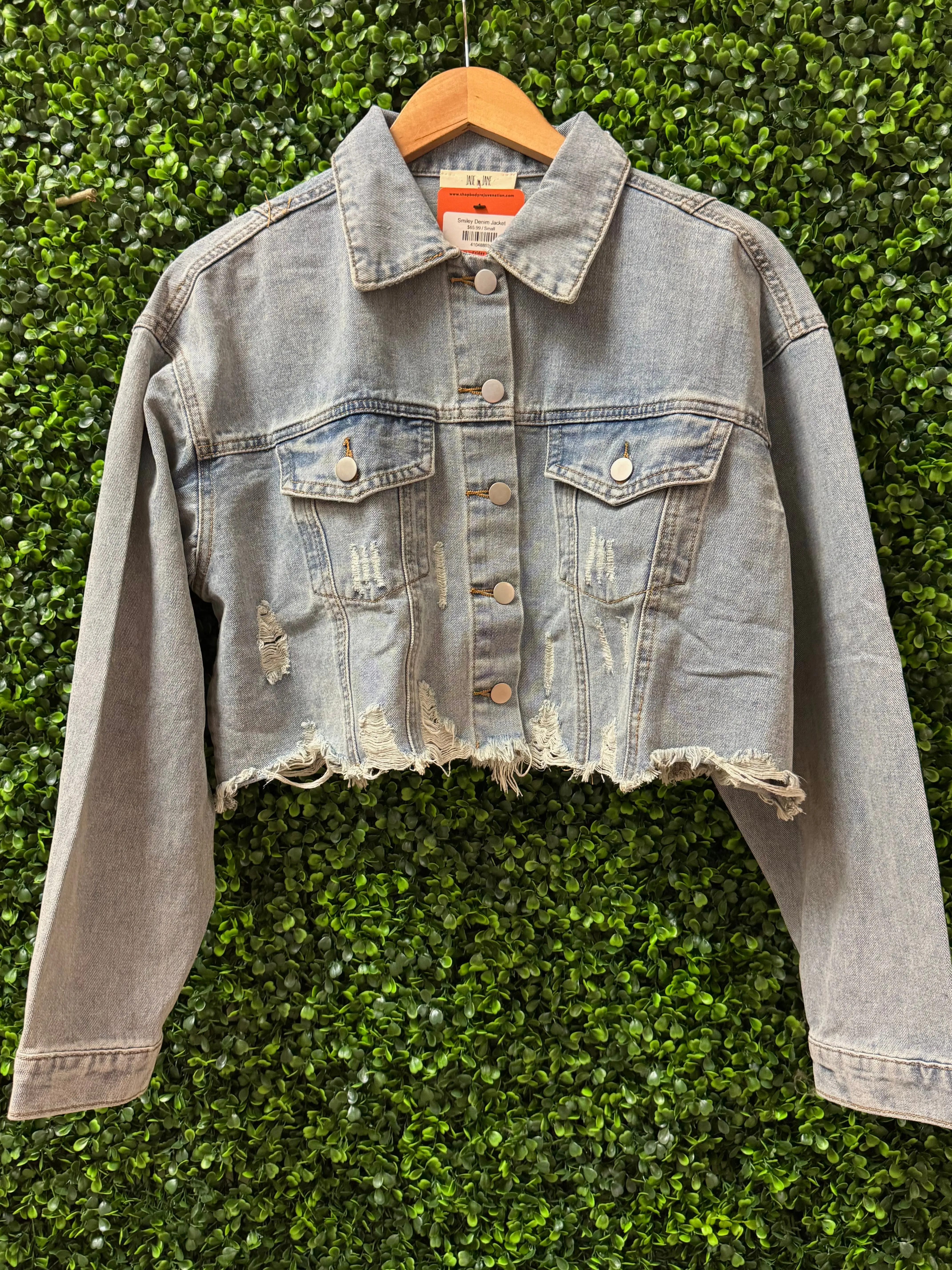 Smiley Denim Jacket