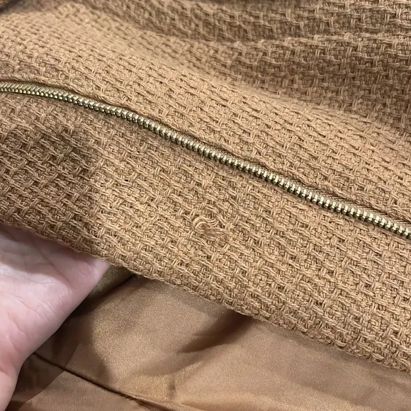 Steve Madden Camel Trench Coat Wool blend NWOT 1X