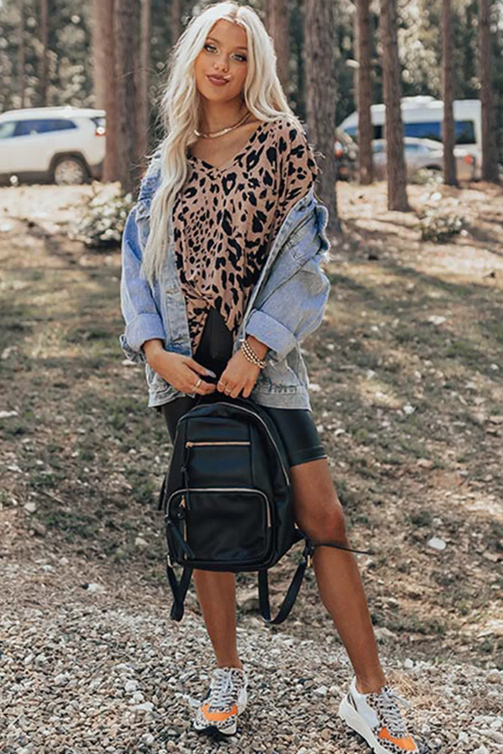 Tame Your Way V Neck Top
