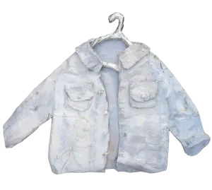 Taylor Lee Nicholson, "Acid Wash Denim Jacket" SOLD