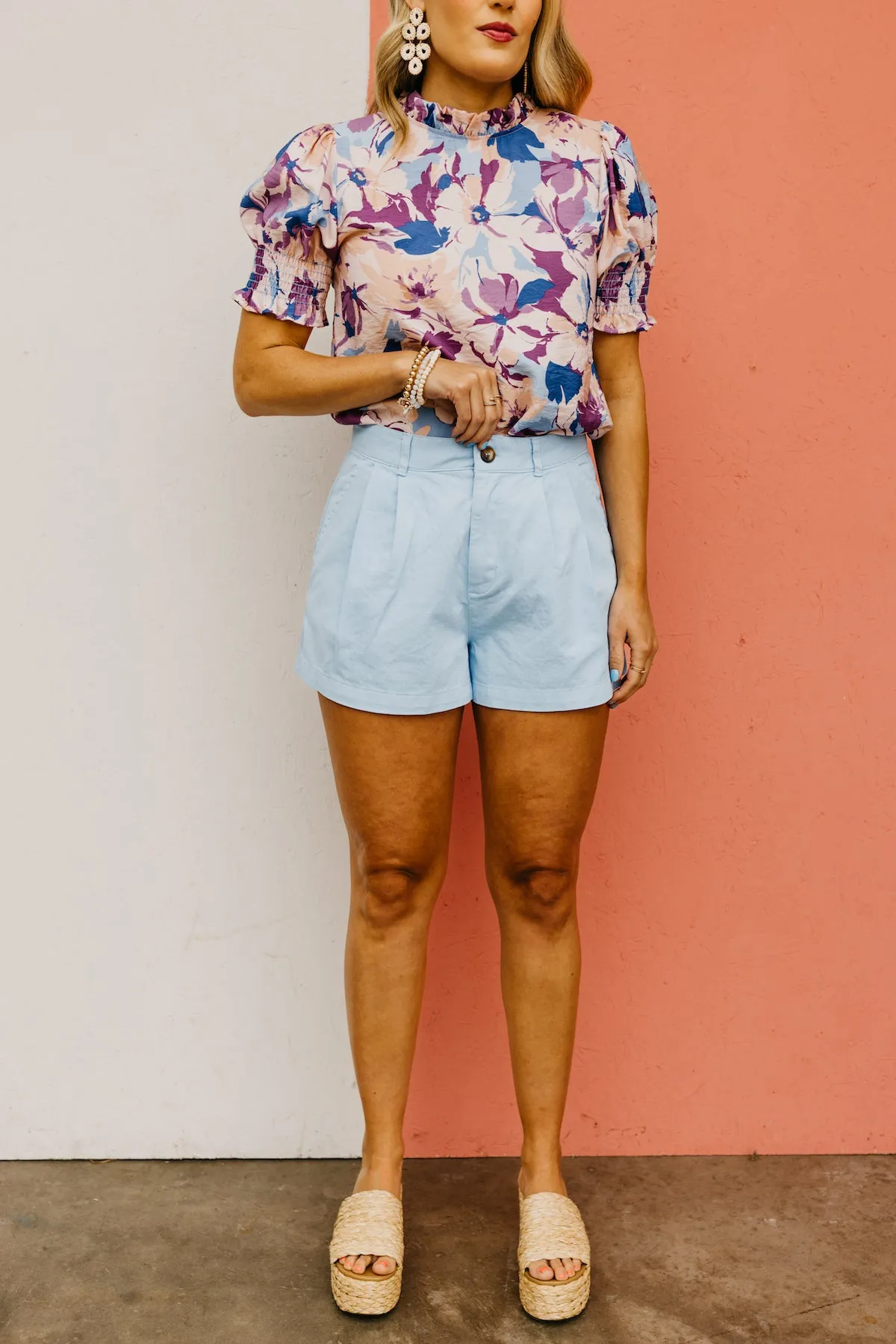 The Israel Pleated Shorts