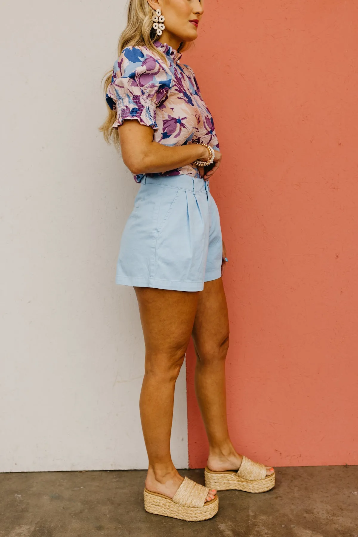 The Israel Pleated Shorts