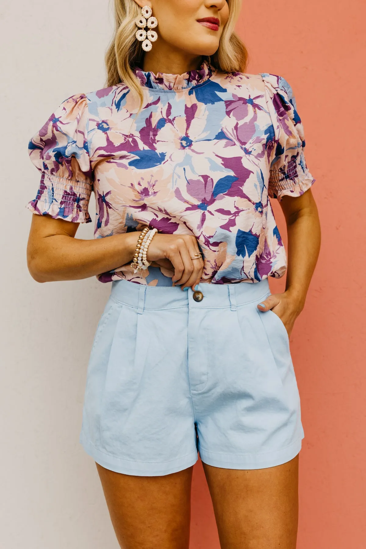 The Israel Pleated Shorts