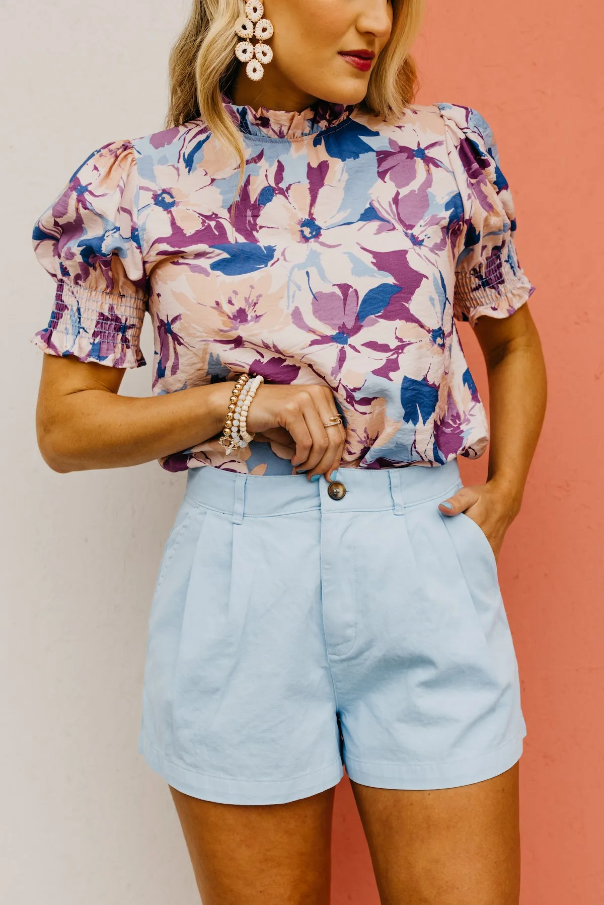 The Israel Pleated Shorts