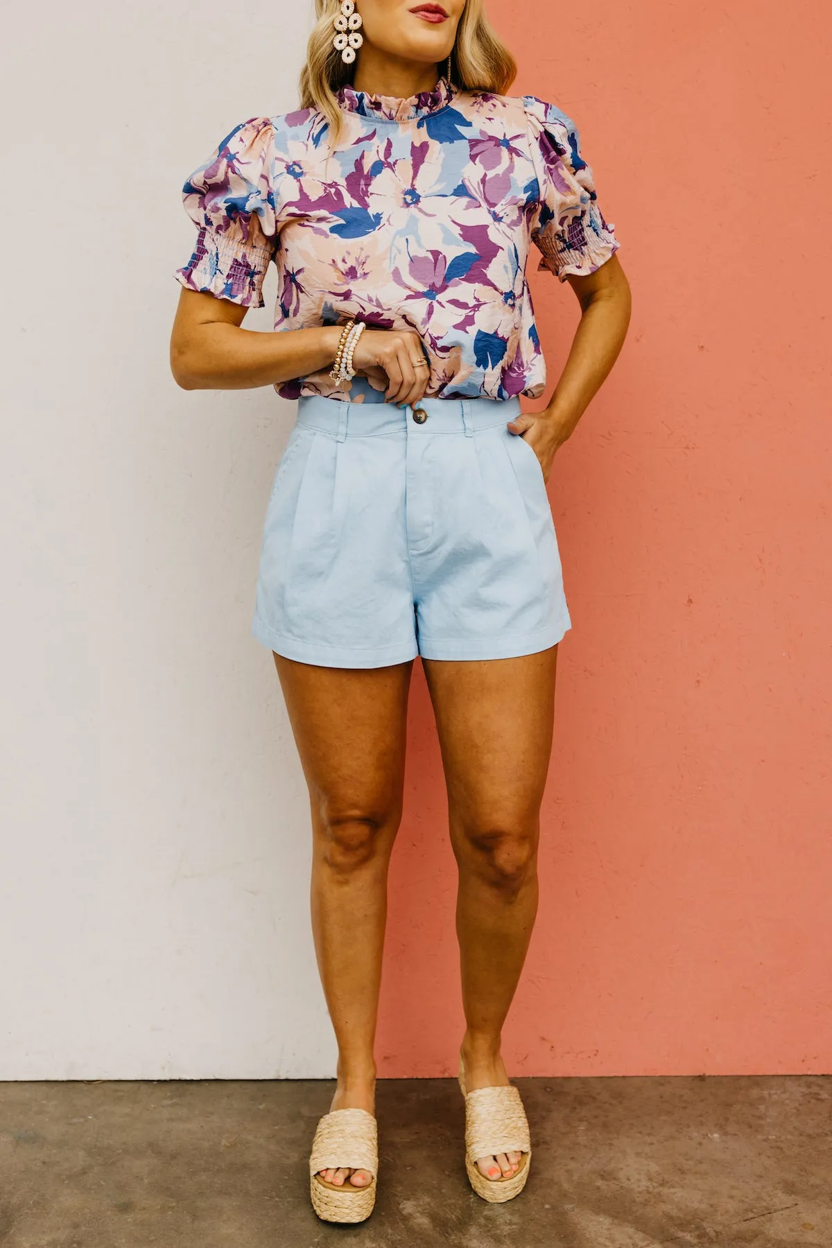The Israel Pleated Shorts