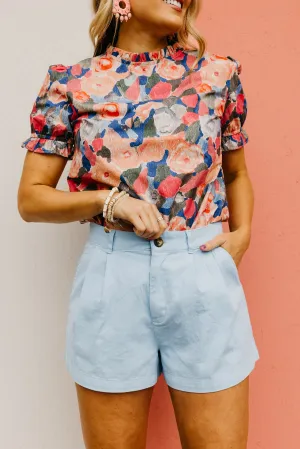 The Israel Pleated Shorts