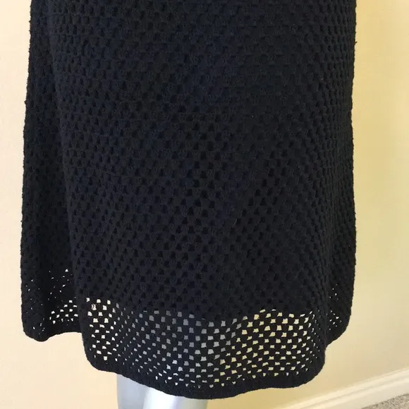 TORI RICHARD | Crochet Overlay Cotton A-Line Skirt