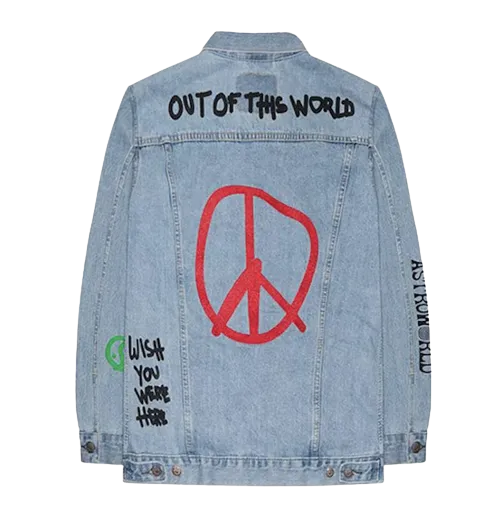 Travis Scott Astroworld Levis Denim Jacket
