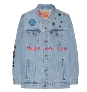 Travis Scott Astroworld Levis Denim Jacket