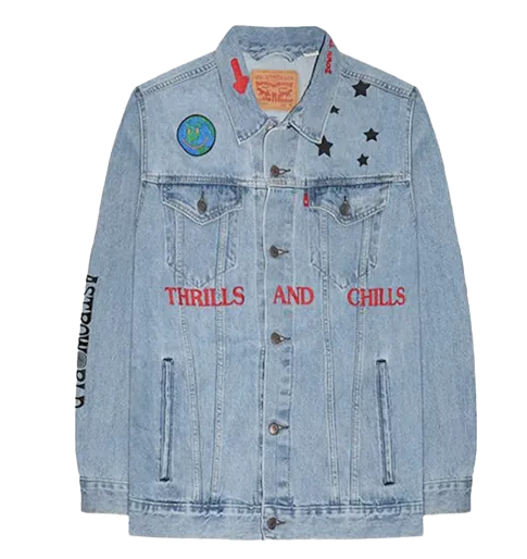 Travis Scott Astroworld Levis Denim Jacket