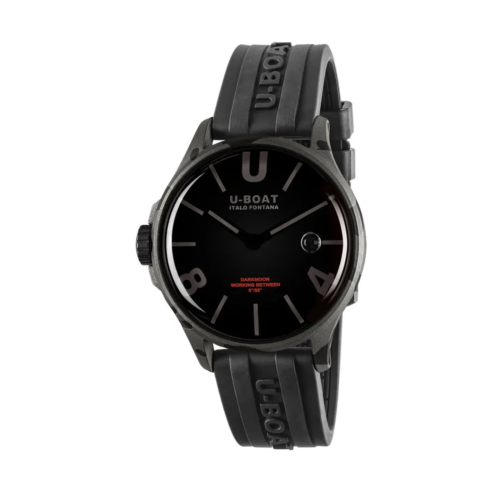 U-Boat Men's Black Tone Case and Dial Quartz Watch