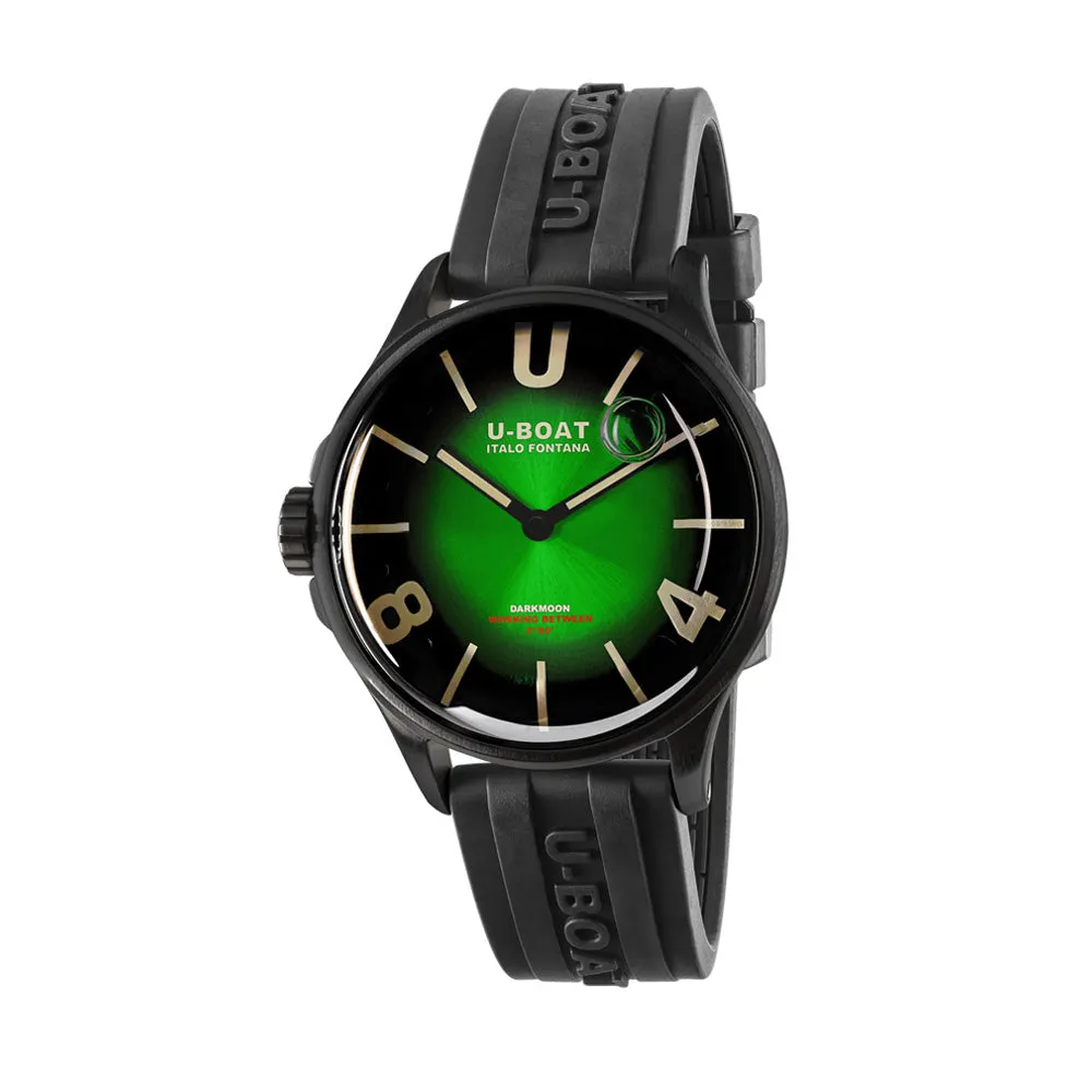 U-Boat Men's Black Tone Case Green Dial Quartz Watch