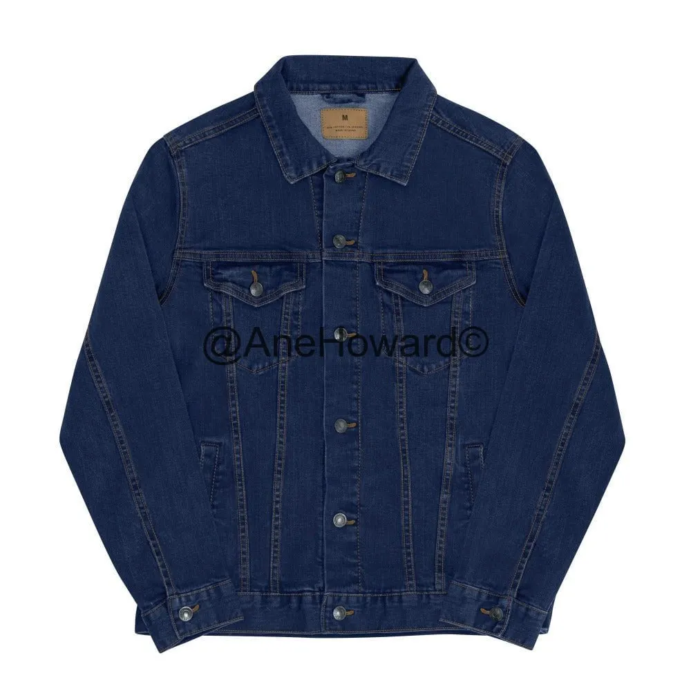 Unisex denim jacket Happy Dog