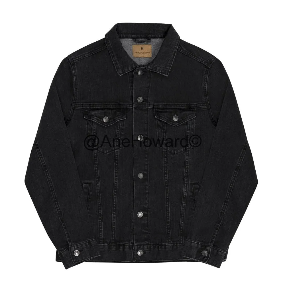 Unisex denim jacket Happy Dog