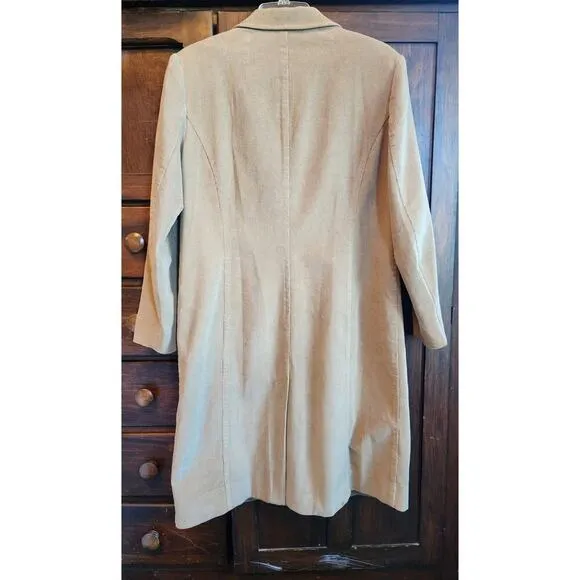 Vintage Bloomingdales curdroy trench coat size 10
