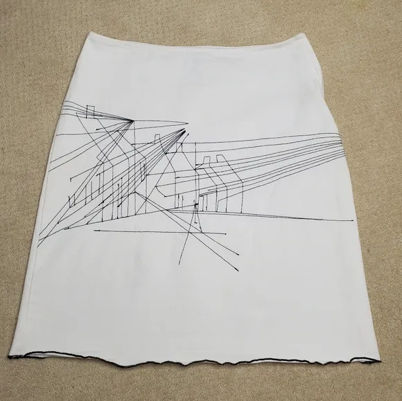 Vintage Free People A Line Skirt