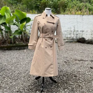 Vintage London Fog Khaki Tan Trench Coat