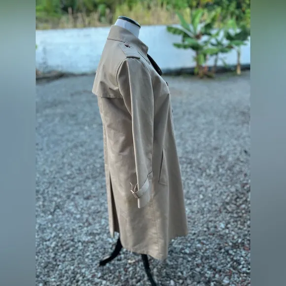 Vintage London Fog Khaki Tan Trench Coat