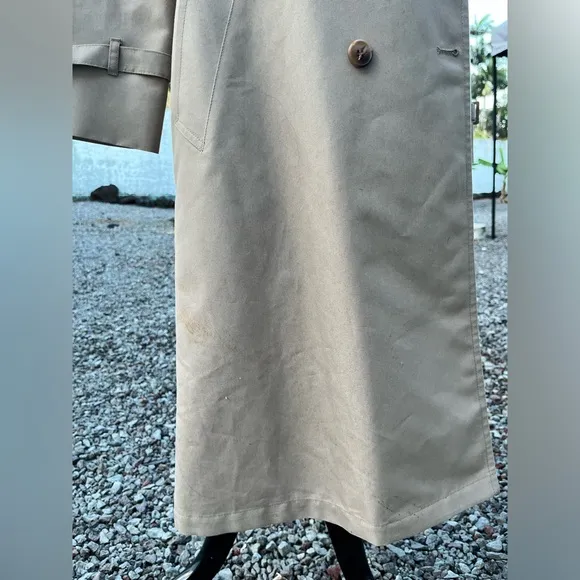 Vintage London Fog Khaki Tan Trench Coat