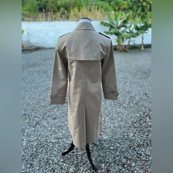 Vintage London Fog Khaki Tan Trench Coat